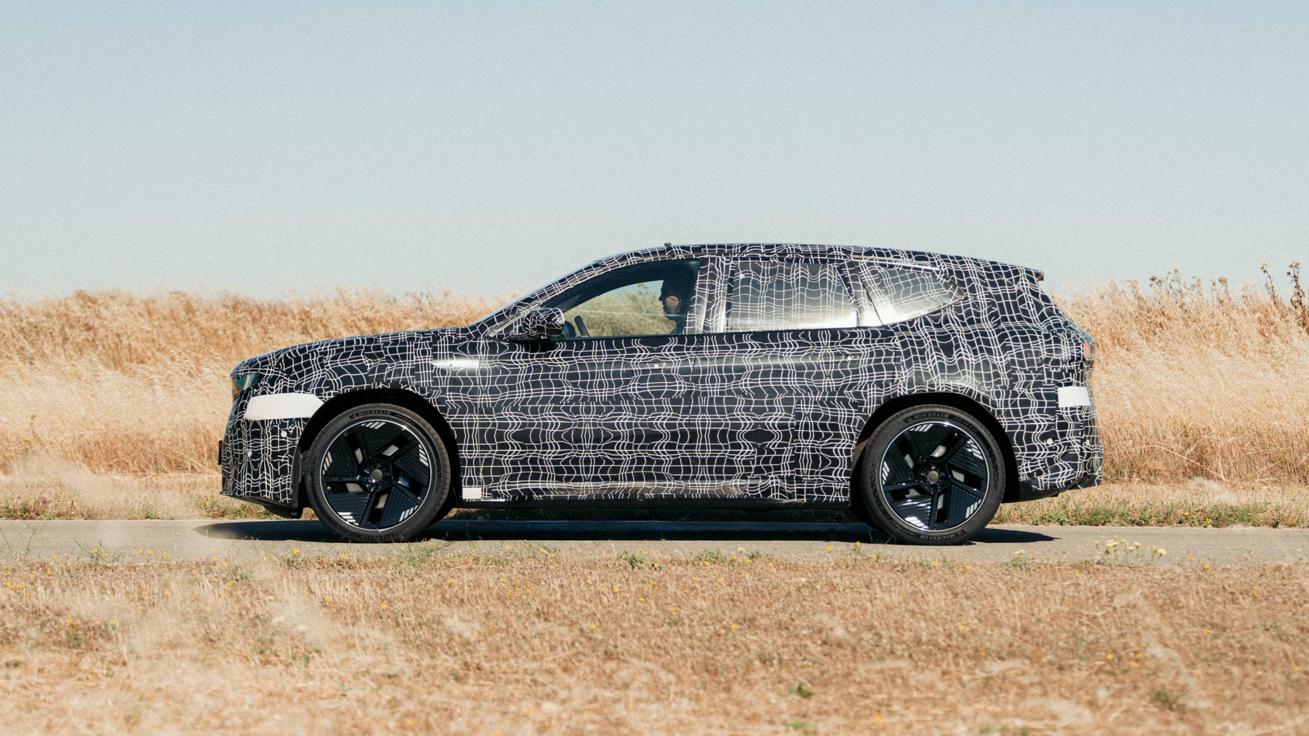 BMW iX3 Prototype Side