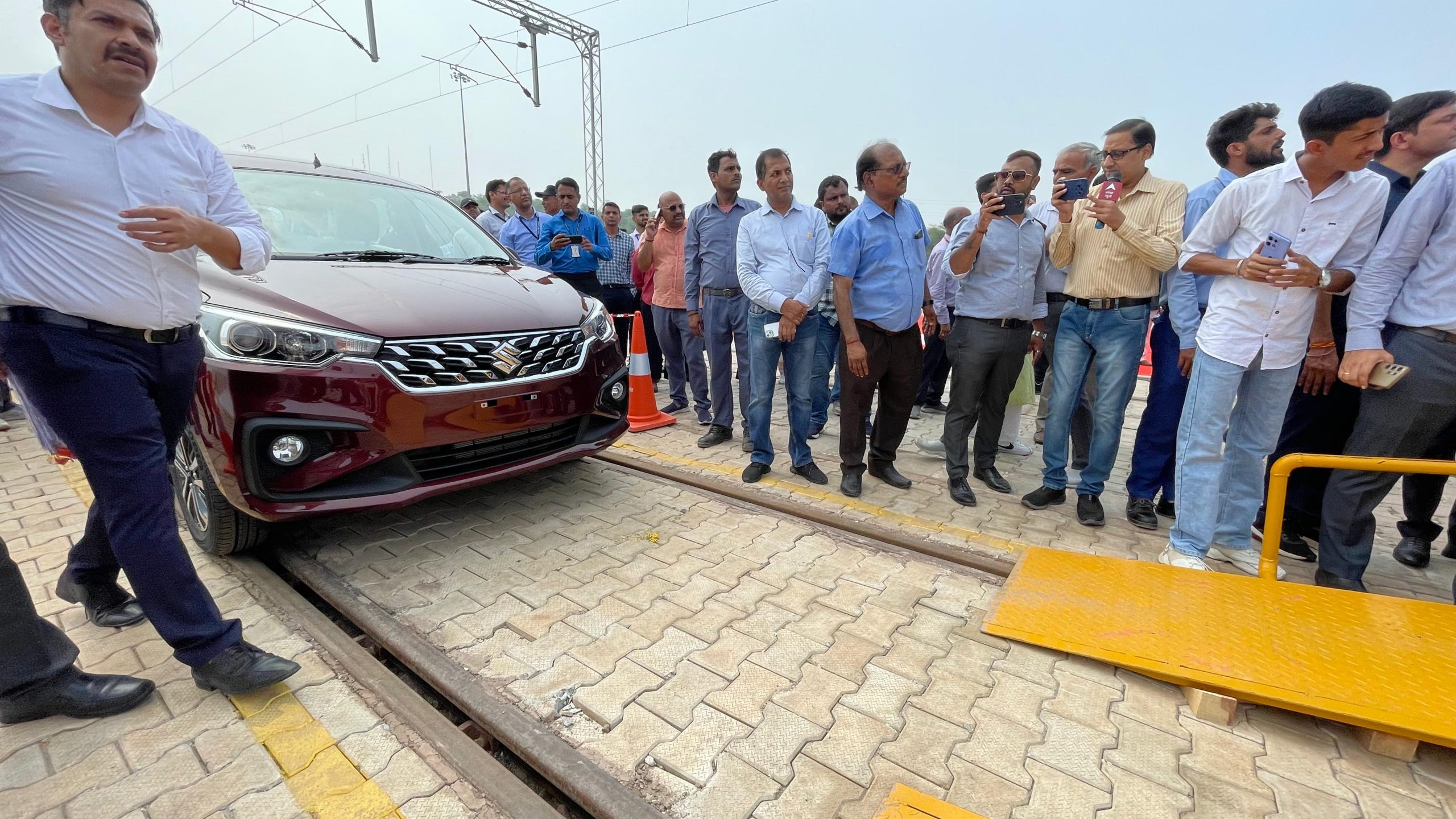 Maruti Suzuki railway siding