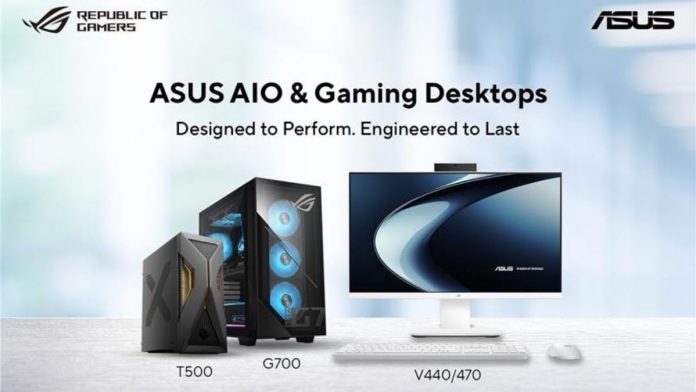 Asus ROG G700, TUF Gaming T500 Gaming Desktops Launched in India Alongside V400 AIO PCs