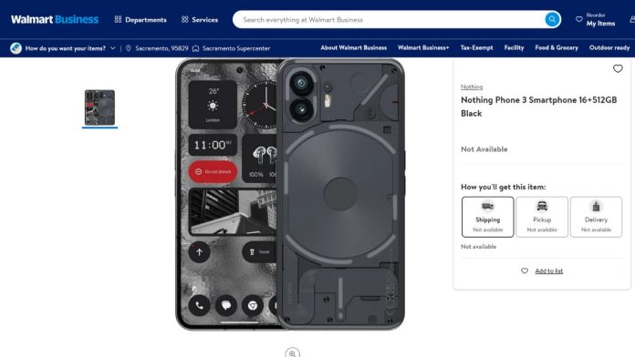 nothing phone 3a walmart Nothing Phone 3