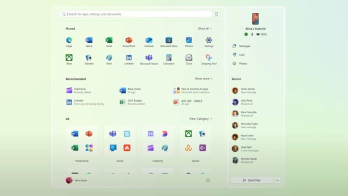 phone link panel microsoft 2 Phone Link